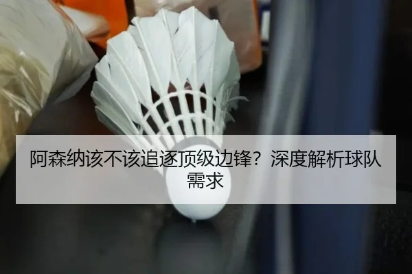 阿森纳该不该追逐顶级边锋？深度解析球队需求